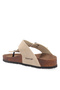 Luke Unisex Slippers Beige Nubuck Sa11se009 - 3