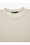 Crew Neck Cotton Blended Tight Fit Short Sleeve T-Shirt - 3