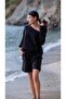 Black Color Karya Muslin Blouse - 6