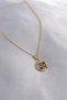 316L Steel Gold Color Flower Figure Women's Necklace Sl10423 - 2