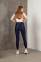 Shiny Disco High Waist Recovery Knitted Leggings Missta2530 - 8