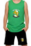 Athletic 9 Printed Boys Strappy T-Shirt and Shorts Bottom-Top Set - 4