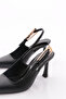 Women's Heeled Shoes Black 81933236 - 4