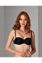Nbb Transparent Back Semi-Supportive Strapless Bra for Low-Cut Outfits (Buy One Size up) - 2