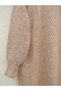 Running Knitted Diamond Patterned Knitwear Tunic - 3