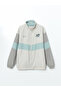 Standard Fit Stand Collar Men's Coat - 6