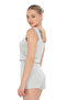Extra Soft Viscose Gray Shorts and Athlete Set - 2