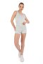 Extra Soft Viscose Gray Shorts and Athlete Set