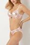 Zebra Patterned Bra Set - 5