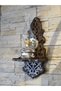 Copper Gas Lamp, Nickel Plated, Silver Color - 3