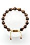 Tiger Eye Natural Stone Macrame Knitted Bracelet