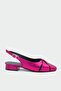 Goldie Fuchsia Plain Casual Women's Ballerinas - 4