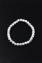 Howlite Natural Stone Bracelet 6 mm Sphere Cut - 2