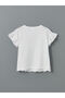 Crew Neck Short Sleeve Basic Girl's T-Shirt - 2