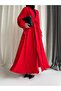 Red Hanzade Abaya - 2