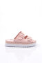 2039 Women's Adjustable Slippers with Belt Detail