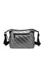 Barcelona Shiny Fabric Strap Women's Postman 21K 3254 Cáhtası - 4