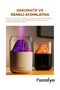 Volcano Motif Air Humidifier 300Ml-White - 3