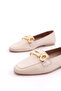 Women's Ballerinas Genuine Leather Ecru 8116453 - 4