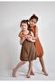 Modal Linen Oversize Zippered Dress 2 Years - 8 Years - 4
