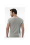 1306 V-Neck Short Sleeve Men's T-shirt - Gray Melange - 2