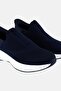 Men Slip On Training Shoes, Navy - 3