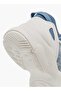 Flora Bella Monogram Print Ankle Sneakers with Lace-Up Closure - 5