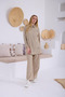 STONE ZIPPERED LINEN SET - 4