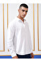 قميص سادة بقصّة Slim Fit مع ياقة - 6