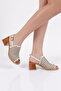 1421 Women's Cross Ankle Strap Sandals - 5