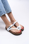Ysemlar Women's Flip Flops 0012593 White Skin