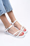 Giselbrae Women's Sandals 0012111 White Skin