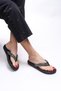 Rhaelves Women's Flip Flops 0012288 Black - 2