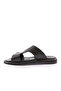 Women's Belt Buckle Slippers Black-White 31423244 - 3