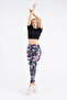 Sports Leggings with Print Bloom Burst - 8