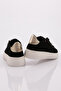 Women's Black Suede Sneakers - 21143118 - 3