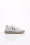 White Lame Women's Sneakers Shoes 34133