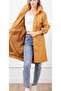 Mustard Hooded Trench Coat - 5