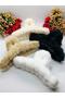 Furry Plush Clamp Latch Buckle Hair Clip Hair Accessory (4 Pieces) - 6