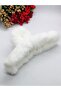 Furry Plush Clamp Latch Buckle Hair Clip Hair Accessory (1 Piece)