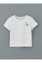 Crew Neck Baby Girl T-Shirt and Shorts - 4