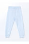 Blue Crew Neck Elsa Printed Girls' Pajama Set - 8