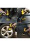 Set of 3: Drill Bit - Brush - for Cleaning Bathroom, Bathtub, Shower, Car Seat and Tire - 6