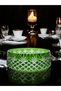 Colorful Cutting Crystal Salad Presentation Bowl Large Size - 2