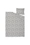 Rodgersia Single Duvet Cover Set, Gray-White, 150X200/50X60 cm - 5