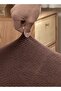 Corn Velvet Stretch Chair Cover - 2