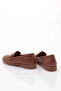 Women's Metal Accessory Loafer Shoes Walnut 296232110 - 3
