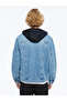Indigo Standard Fit Men's Jean Jacket - 4