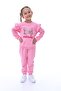 Girl's Tracksuit Set Sequin Embroidered Shoes - 3