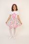 Floral Patterned Skirt / T-Shirt Girl's Top and Bottom Set 23 April 19 May Show Clothes